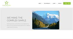 Desktop Screenshot of greenstaradvisors.com